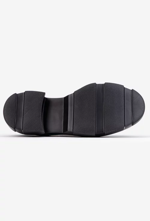 Pantofi dama din piele intoarsa bleu cu siret