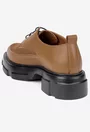Pantofi dama din piele maro