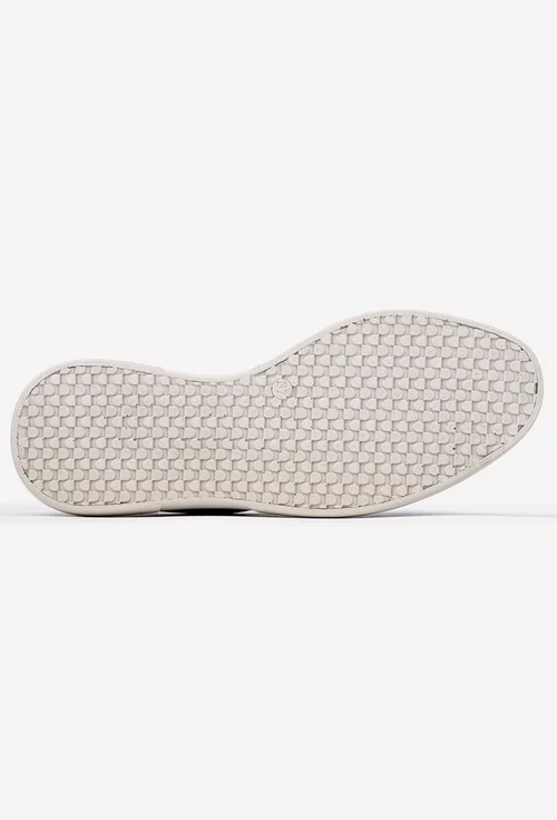 Pantofi dama din piele naturala bleu