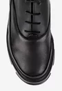 Pantofi dama din piele naturala neagra