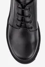 Pantofi dama din piele naturala neagra