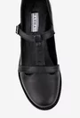 Pantofi dama din piele naturala neagra