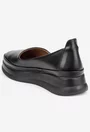 Pantofi dama din piele naturala neagra
