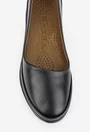 Pantofi dama din piele naturala neagra