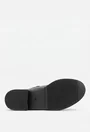 Pantofi dama din piele naturala neagra
