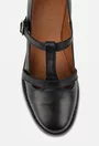 Pantofi dama din piele naturala neagra