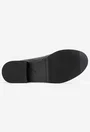 Pantofi dama din piele naturala neagra cu siret