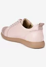 Pantofi dama din piele roz pudra