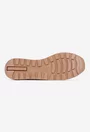 Pantofi dama din piele verde deschis cu siret elastic