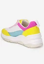 Pantofi dama Fornarina multicolori din piele intoarsa