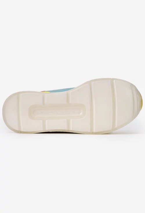 Pantofi dama Fornarina multicolori din piele intoarsa