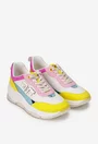 Pantofi dama Fornarina multicolori din piele intoarsa