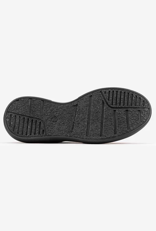 Pantofi dama galbeni din piele texturata