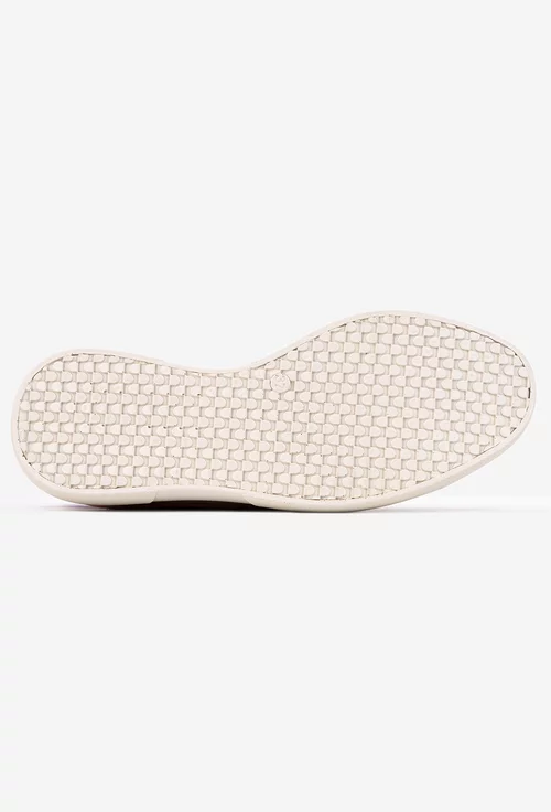 Pantofi dama mov din piele intoarsa cu aspect perforat