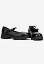 Pantofi dama negri din piele