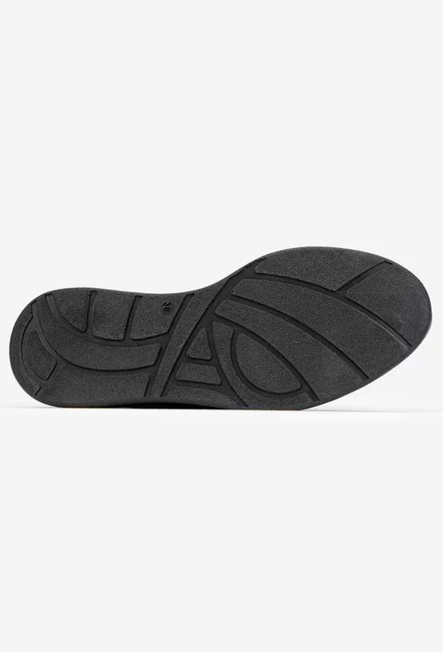 Pantofi dama negri din piele naturala