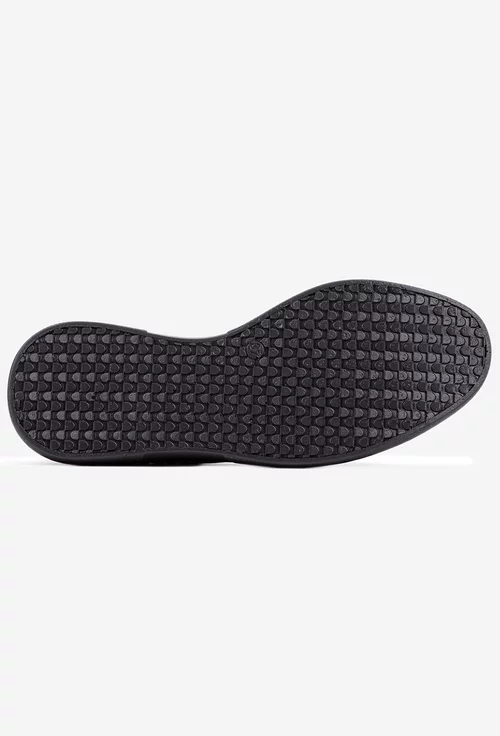 Pantofi dama negri din piele naturala cu model perforat
