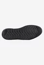 Pantofi dama negri din piele naturala cu ornament