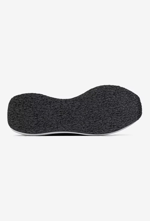 Pantofi dama negri din piele naturala cu ornament