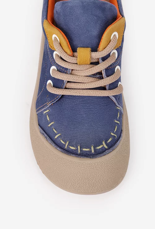 Pantofi dama NUR albastri din piele