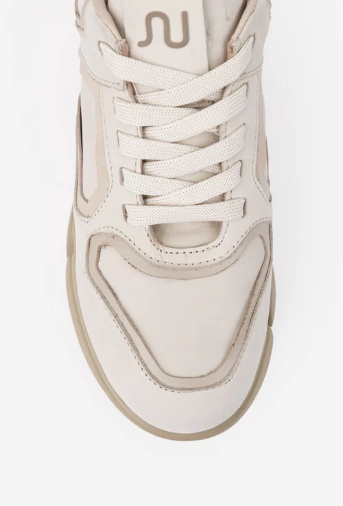 Pantofi dama NUR bej din piele