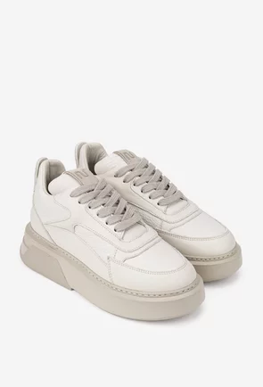 Pantofi dama NUR bej din piele