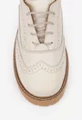 Pantofi dama NUR bej din piele naturala