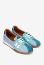 Pantofi dama NUR bleu din piele