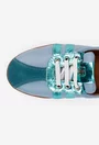 Pantofi dama NUR bleu din piele