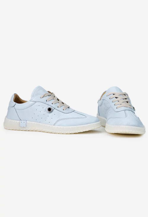 Pantofi dama NUR bleu din piele