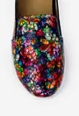 Pantofi dama NUR din piele cu imprimeu multicolor