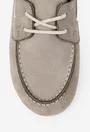 Pantofi dama NUR din piele nabuc taupe