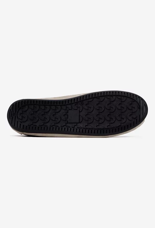 Pantofi dama NUR din piele nabuc taupe