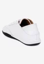 Pantofi dama NUR din piele naturala alba