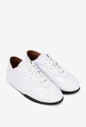 Pantofi dama NUR din piele naturala alba