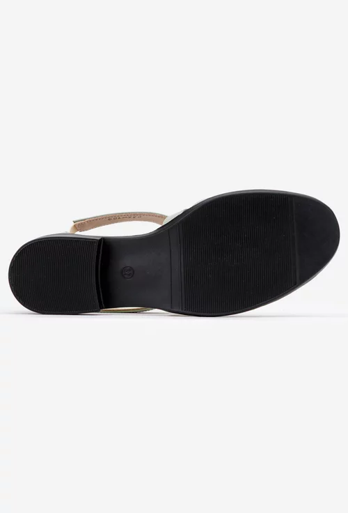 Pantofi dama NUR din piele naturala verde deschis