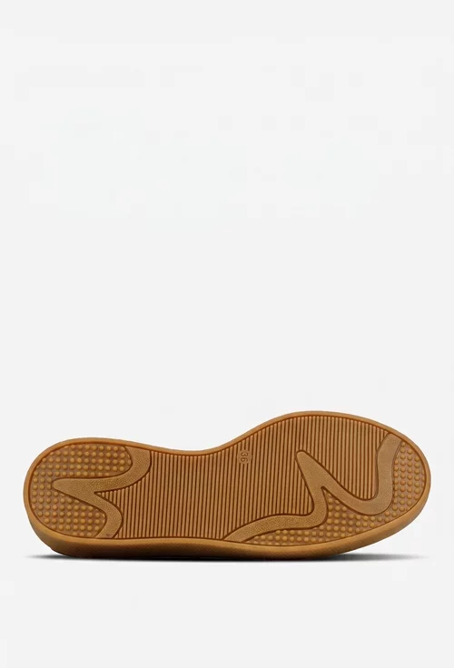 Pantofi dama NUR kaki din piele intoarsa cu decupaje