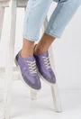 Pantofi dama NUR mov din piele