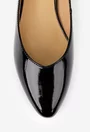 Pantofi dama NUR negri din piele lacuita