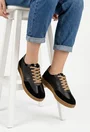 Pantofi dama NUR negri din piele naturala