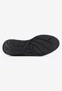 Pantofi dama NUR negri din piele perforata cu ornament