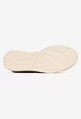 Pantofi dama NUR taupe din piele perforata