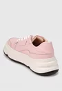 Pantofi dama roz din piele naturala