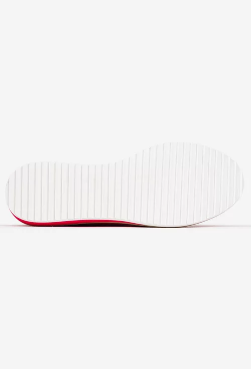Pantofi dama roz din piele texturata
