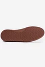 Pantofi dama roz pudra din piele cu siret elastic si model