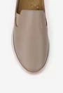 Pantofi dama taupe din piele naturala