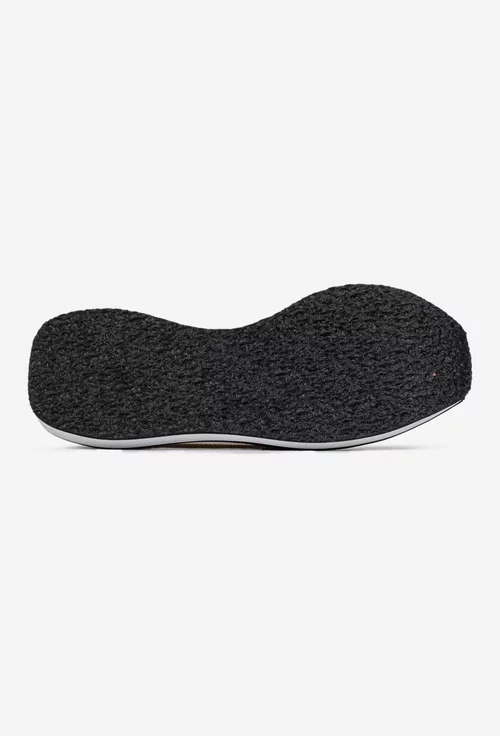 Pantofi dama taupe din piele naturala cu decupaje laterale