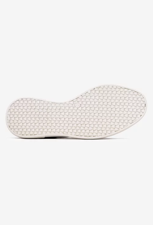 Pantofi dama taupe din piele naturala cu talpa inalta