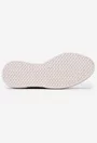 Pantofi dama din piele aurie cu model perforat