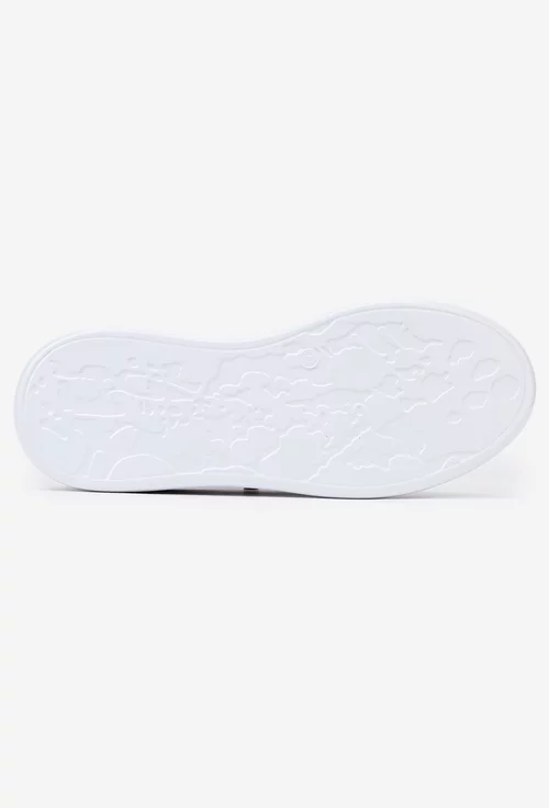 Pantofi din piele intoarsa bej cu siret elastic